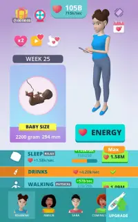 Baby & Mom 3D - Pregnancy Sim Screen Shot 13