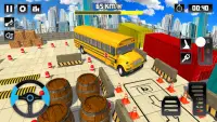 School Bus Parking - Parking Screen Shot 1