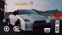 Drift Racing Nissan GT-R 35 Nismo Simulator Game Screen Shot 0