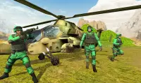 Helicopter Strike Gunship War – Helicopter Game Screen Shot 2