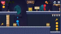 Stick Red Blue: Mystery Quest Screen Shot 0