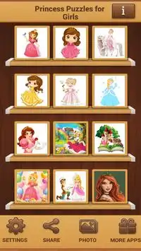 Prinzessin Puzzle Spiele Screen Shot 1