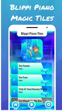 Blippi Piano Magic Tiles Screen Shot 0