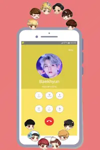 Exo Video Call Prank: Call With Exo Idol kpop Bias Screen Shot 4