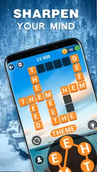 Word Dance-crossword game Screen Shot 0