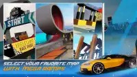 Ramp Car Stunts 3D: Impossible Tracks Screen Shot 1