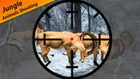 जंगली जानवरों शिकारी: स्निपर शूटर Screen Shot 0