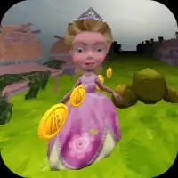 Princess Run 3D Screen Shot 0