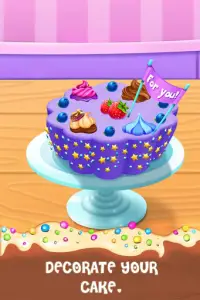 Cake Master Cooking - Food Design Baking Games Screen Shot 3