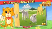 Super Baby Animals Puzzle - Para Crianças Screen Shot 9
