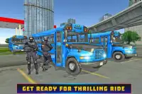 police bus chase adventure Screen Shot 3
