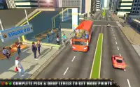 Городской автобус-вождение Sim 2018: бесплатная Screen Shot 4