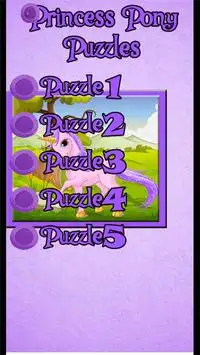 Princess Pony Puzzles Screen Shot 1