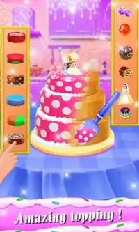 Cake Maker! Jogo de cozinhar bolo real! Screen Shot 6