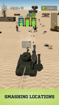 Tank N Run: Modern Army Race Screen Shot 1