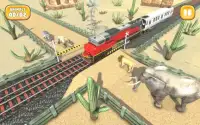 Ferrovia Africa Wild Animais Screen Shot 2