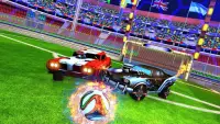 Rocket Cars Football League: Battle Royale Screen Shot 1