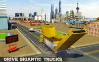 Cũ Ô tô Máy nghiền Cần cẩu & Dump Xe tải Lái xe 3D Screen Shot 13