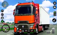 Euro Truck Parking Games Screen Shot 1