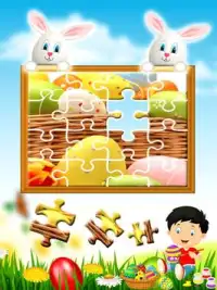 Easter Egg Decoration Puzzle - Easter Games Screen Shot 2
