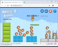 HarryRabby2 Math Percentage Multiplication FREE Screen Shot 4