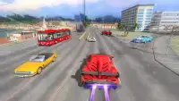 Hot Wheels Asphalt Highway Traffic Racing Screen Shot 0