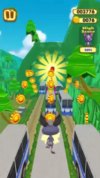 Subway Jungle Runner: Endless Run Jump Dash & Surf Screen Shot 3