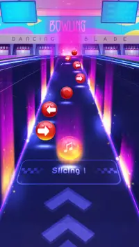 Dancing Blade: juego de ritmo y música electrónica Screen Shot 2