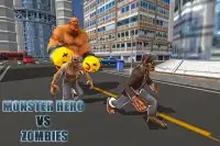 Monster Hero vs Zombies - letzte Stadt Schlacht Screen Shot 6