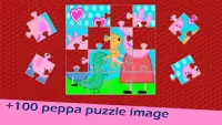Piggy Jigsaw Puzzle Game Screen Shot 0