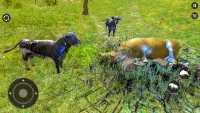 Angry Bull Attack - Wild Animal Simulator Screen Shot 11