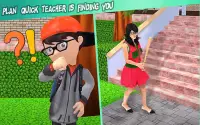 Crazy High School Scary Teacher : Evil Teacher 3D Screen Shot 0