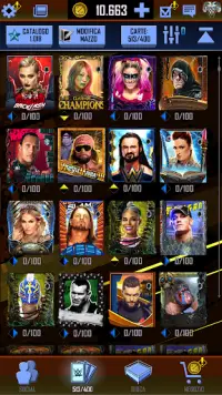 WWE SuperCard - Carte da gioco Screen Shot 5