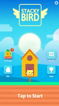 Stacky Bird: Fun Egg Dash Game Screen Shot 0