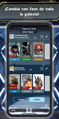 Star Wars Card Trader de Topps Screen Shot 4