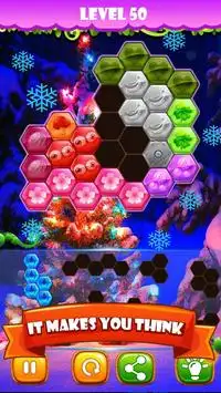 Match Block Hexa puzzle Screen Shot 1