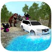 New Crazy Dino Offroad Car Simulator Kids Fun Game