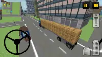 Hay Ciężarówka 3D: Miasto Screen Shot 4
