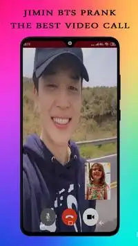 Fake Video Calls with Jimin BTS - Prank Screen Shot 0