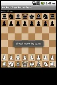 Pocket chess for android Screen Shot 1