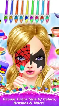 Face Paint - Make Up Games for Girls Screen Shot 1