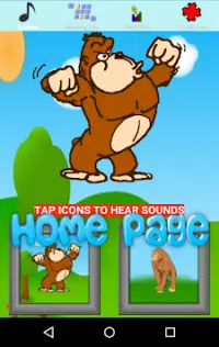 Free Monkey Games For Babies Screen Shot 0