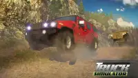 Hill Truck Driving - Offroad Simulator Screen Shot 2