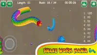 Snake Worm Mania Screen Shot 2