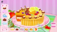 jogos de decoração para meninas torta de vovó Screen Shot 2