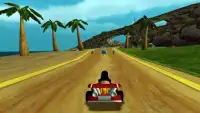 League Cartoon Splashy  Lightning Car Race Screen Shot 3