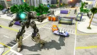 Robot Transform Car City War - Transformation Game Screen Shot 7