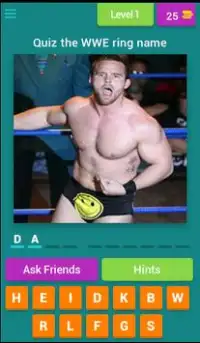 Quiz WWE ring name II Screen Shot 0