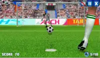 Football penalty kick Screen Shot 5