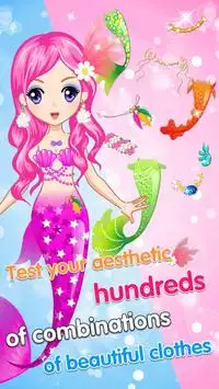Princess Mermaid - Girls Games Screen Shot 6